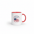 Flavorful Bliss Hero Appreciation Mug — Red Color Inside & Handle - Flavorful Bliss Coffee Company