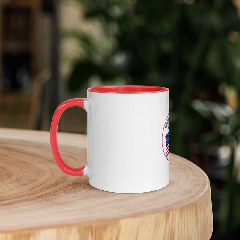 Flavorful Bliss Hero Appreciation Mug — Red Color Inside & Handle - Flavorful Bliss Coffee Company