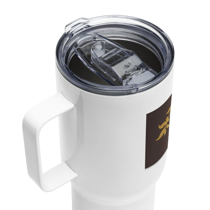 Flavorful Bliss Insulated Travel Mug with Handle - Flavorful Bliss Coffee Company