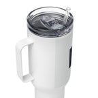 Flavorful Bliss Signature Travel Mug with Handle - Flavorful Bliss Coffee Company