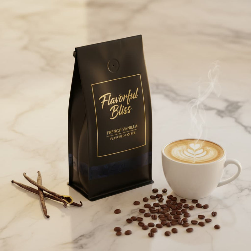 French Vanilla Flavored Coffee - Flavorful Bliss Coffee Company