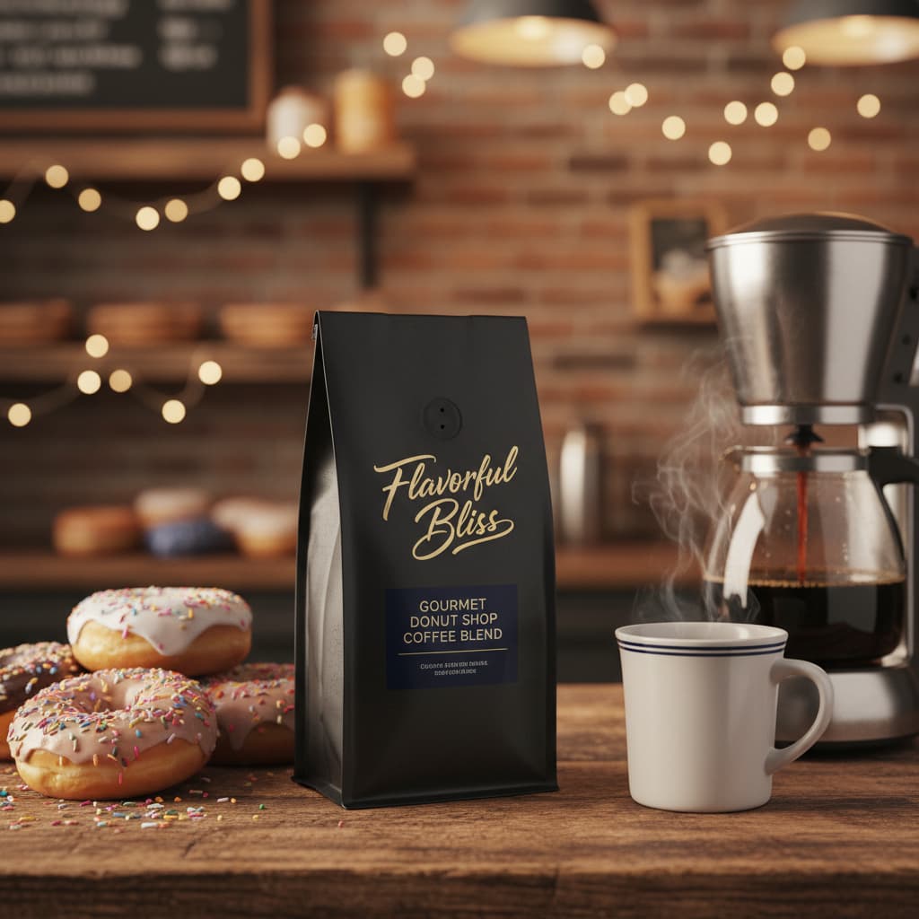 Gourmet Donut Shop Coffee Blend - Flavorful Bliss Coffee Company