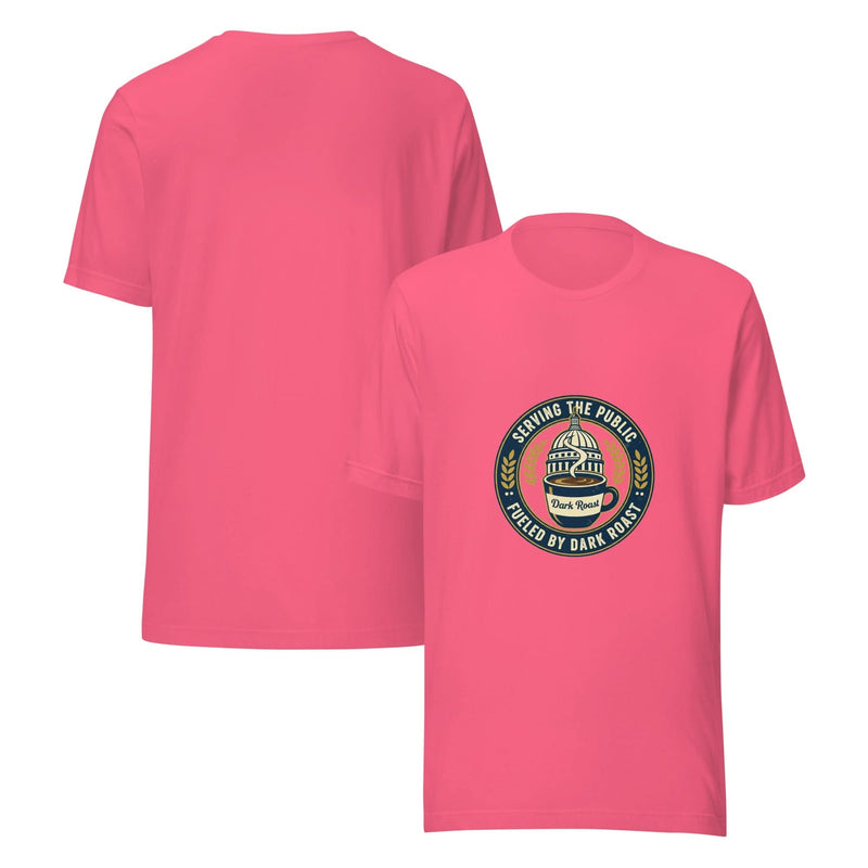 Government Employee Everyday Hero Unisex T-Shirt – Serving the Public, Fueled by Dark Roast - Flavorful Bliss Coffee Company