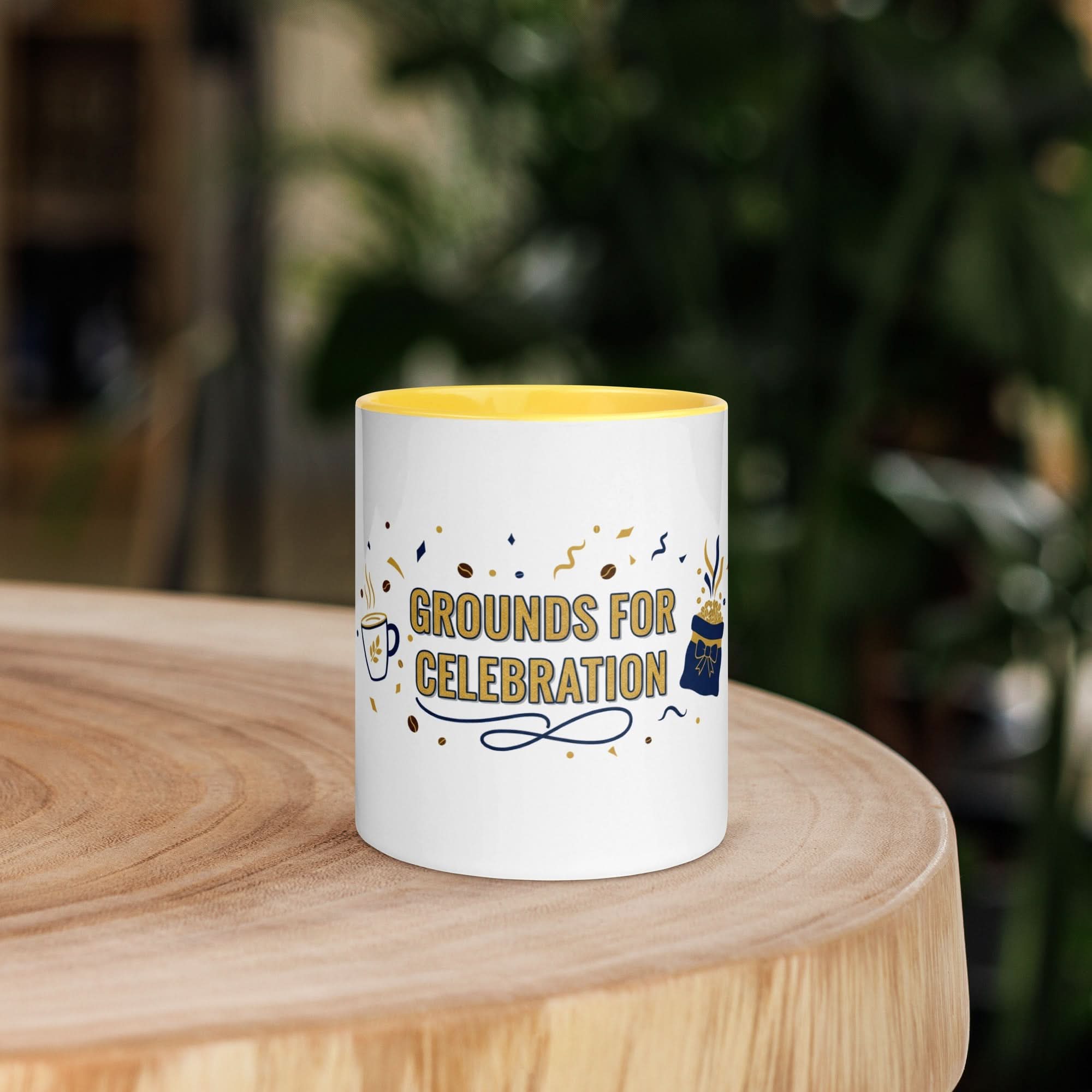 Grounds for Celebration Coffee Mug - Flavorful Bliss Coffee Company