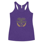 Grounds for Celebration Women's Racerback Tank - Flavorful Bliss Coffee Company