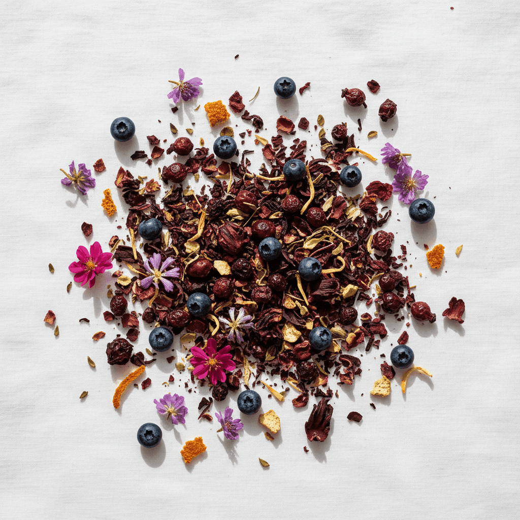 Hibiscus Berry Loose Leaf Tea - Flavorful Bliss Coffee Company