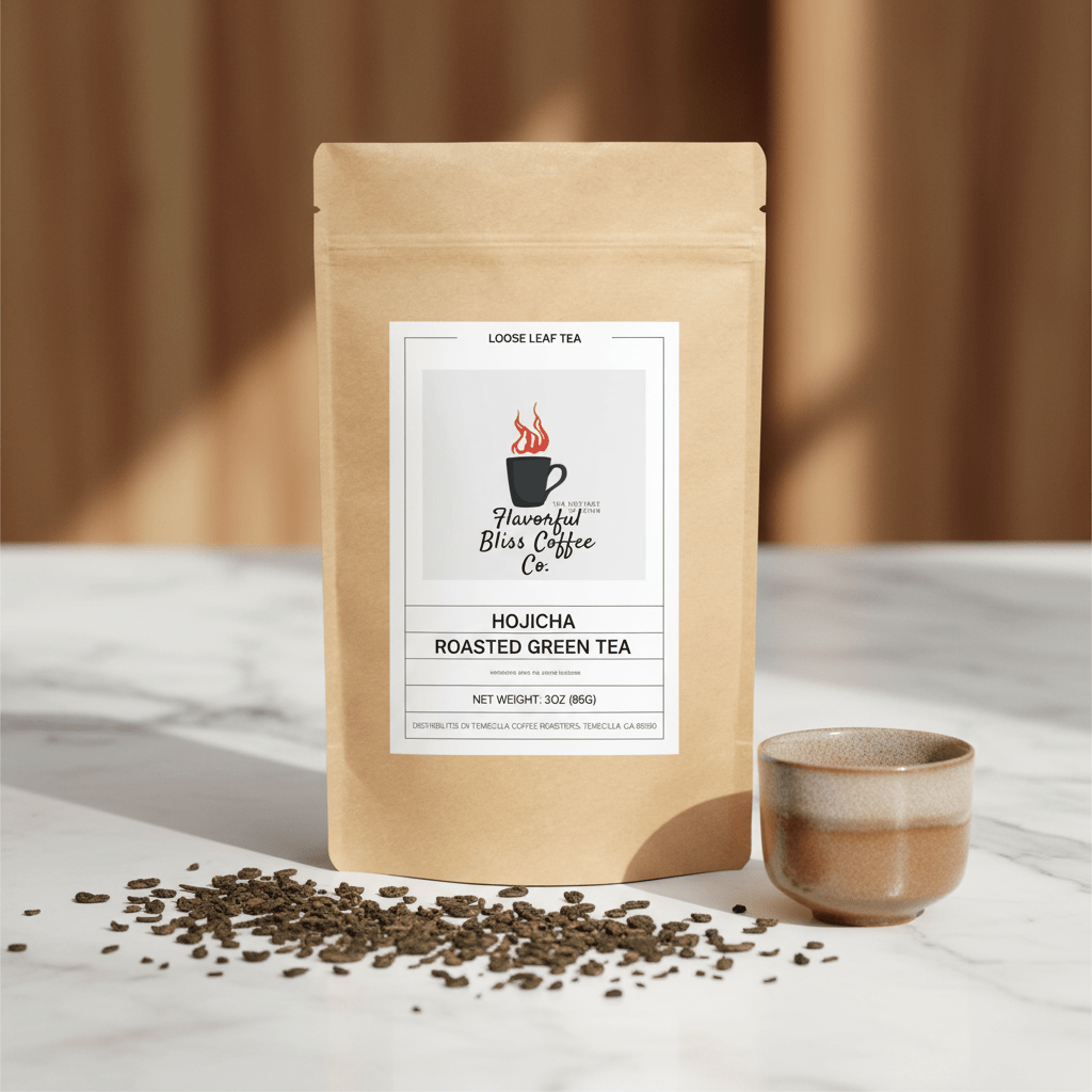 Hojicha Roasted Green Tea - Flavorful Bliss Coffee Company
