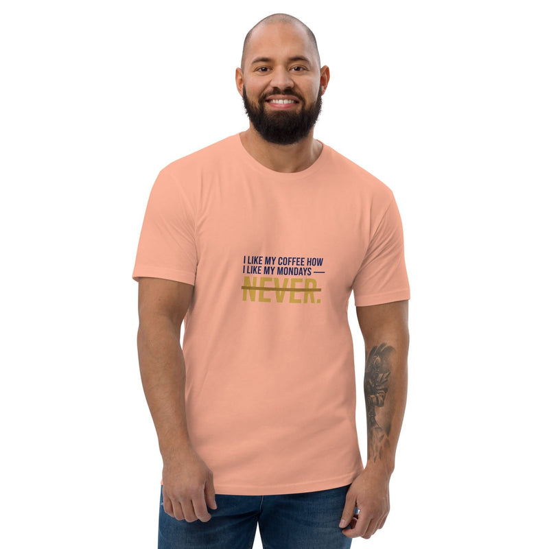 I Like My Coffee How I Like My Mondays — Never. | Flavorful Bliss Unisex Premium T-Shirt - Flavorful Bliss Coffee Company