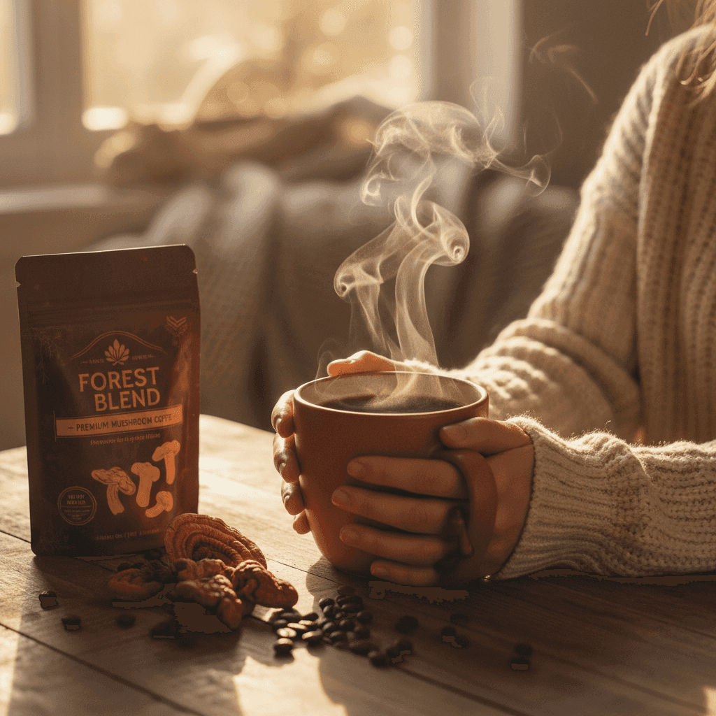 Instant Coffee with Mushroom Blend - Flavorful Bliss Coffee Company