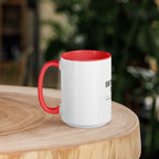 Into the Fire — Firefighter Coffee Mug | Black or Red Inside & Handle - Flavorful Bliss Coffee Company