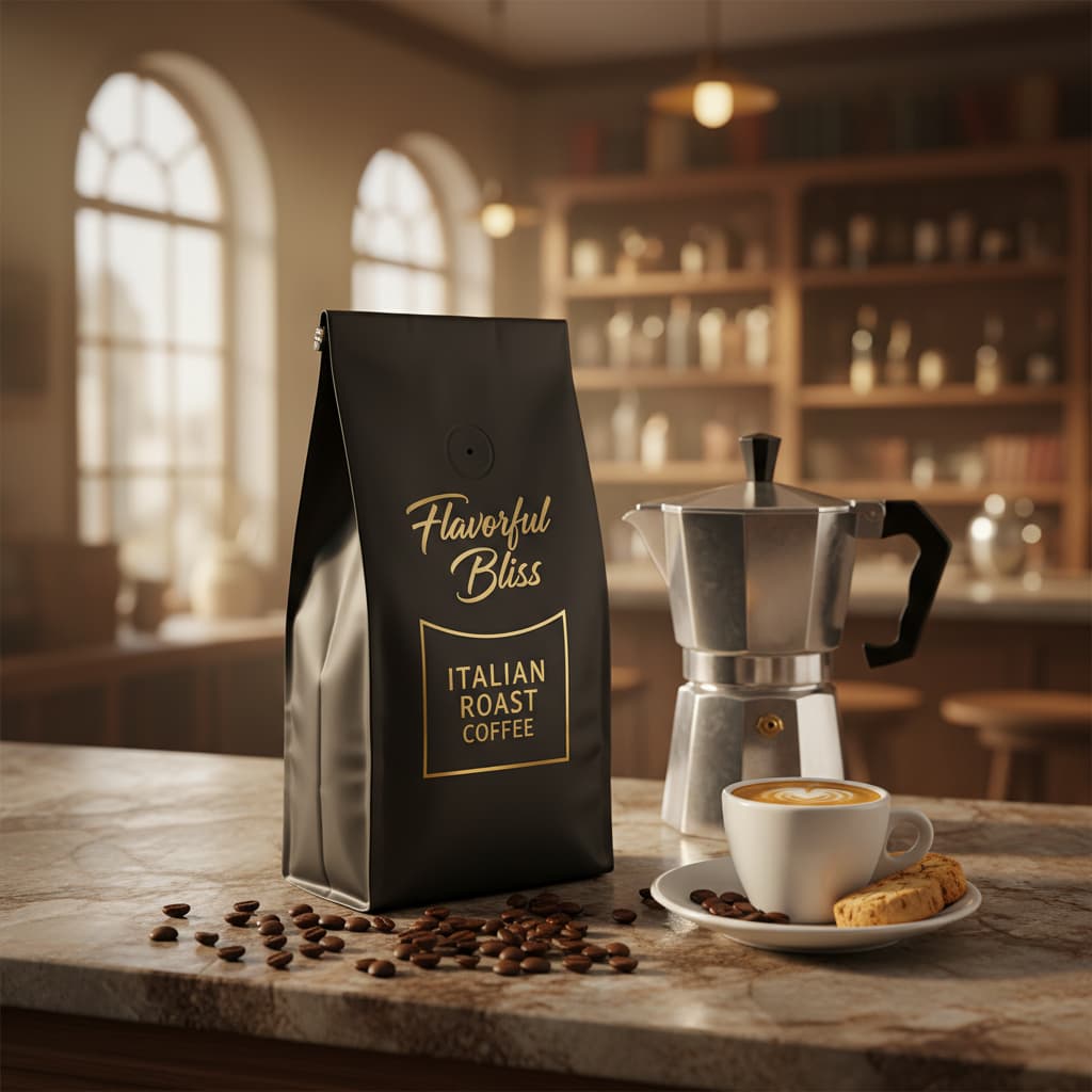 Italian Roast Coffee - Flavorful Bliss Coffee Company