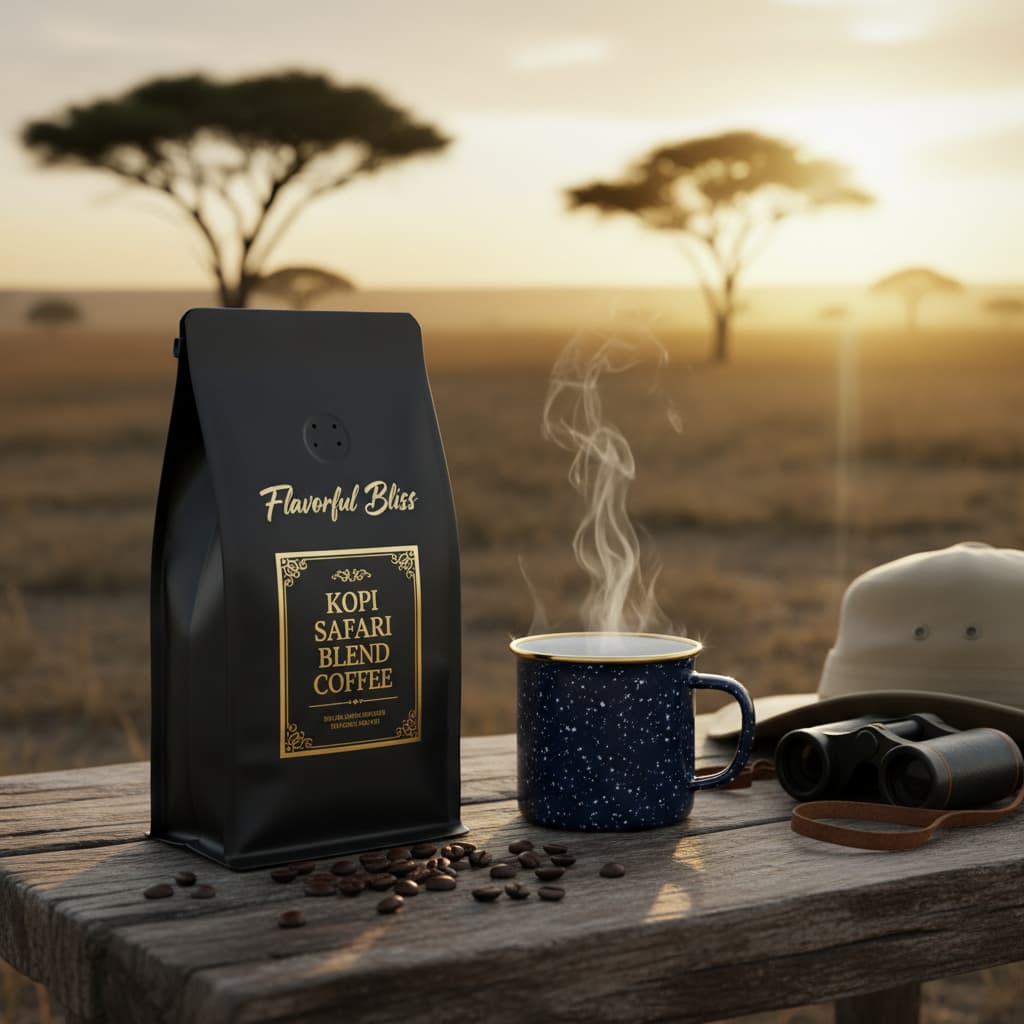 Kopi Safari Blend Coffee - Flavorful Bliss Coffee Company