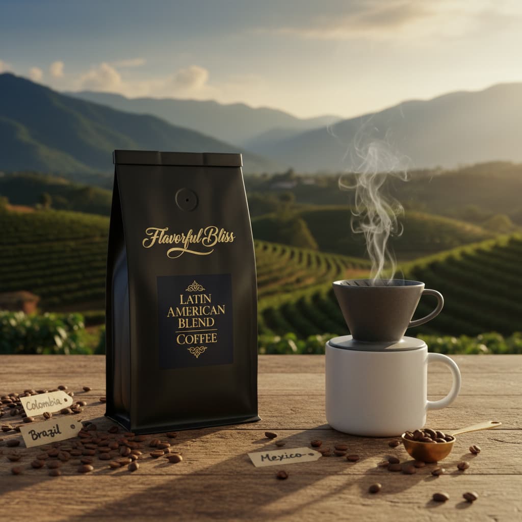 Latin American Blend Coffee - Flavorful Bliss Coffee Company