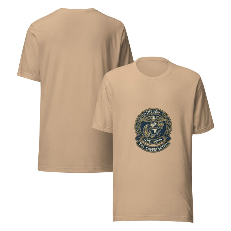 Marines Everyday Hero Unisex T-Shirt – The Few. The Proud. The Caffeinated. - Flavorful Bliss Coffee Company