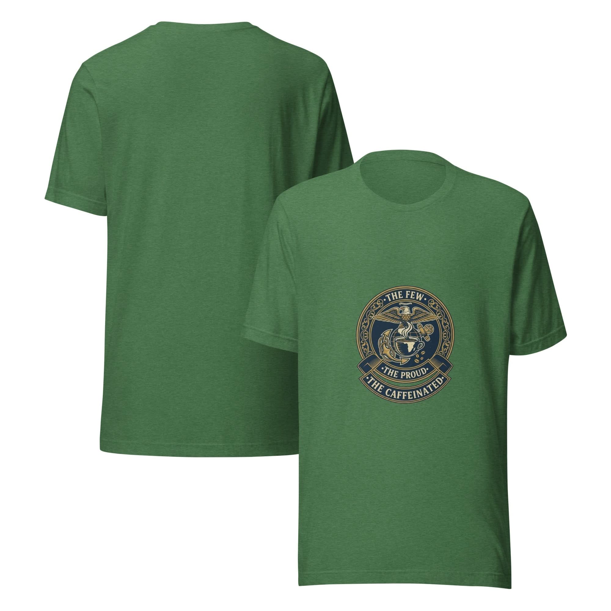 Marines Everyday Hero Unisex T-Shirt – The Few. The Proud. The Caffeinated. - Flavorful Bliss Coffee Company