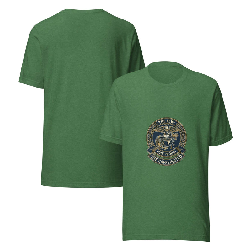 Marines Everyday Hero Unisex T-Shirt – The Few. The Proud. The Caffeinated. - Flavorful Bliss Coffee Company