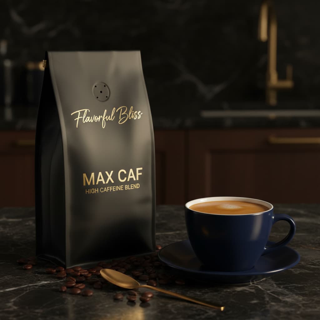 Max Caf High Caffeine Blend - Flavorful Bliss Coffee Company