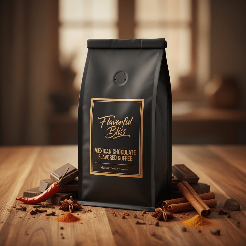 Mexican Chocolate Flavored Coffee - Flavorful Bliss Coffee Company