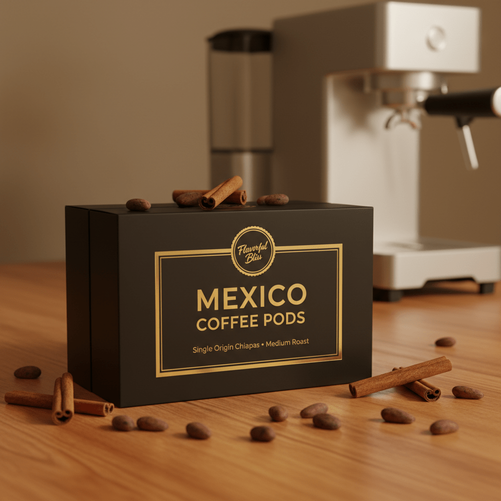 Mexico Coffee Pods — Single Origin Chiapas - Flavorful Bliss Coffee Company