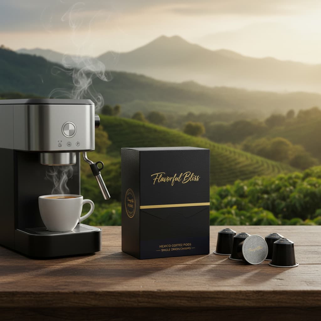 Mexico Coffee Pods — Single Origin Chiapas - Flavorful Bliss Coffee Company