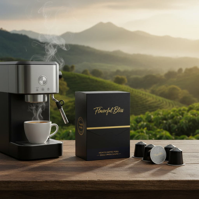 Mexico Coffee Pods — Single Origin Chiapas - Flavorful Bliss Coffee Company