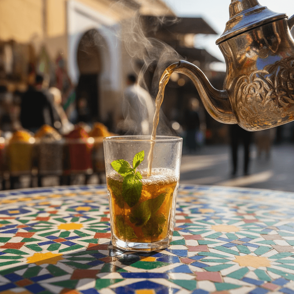 Moroccan Mint Green Tea - Flavorful Bliss Coffee Company