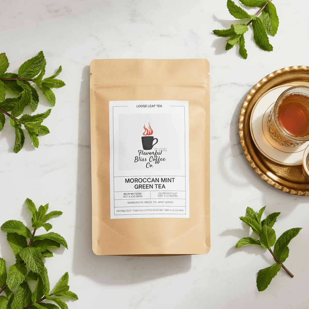 Moroccan Mint Green Tea - Flavorful Bliss Coffee Company