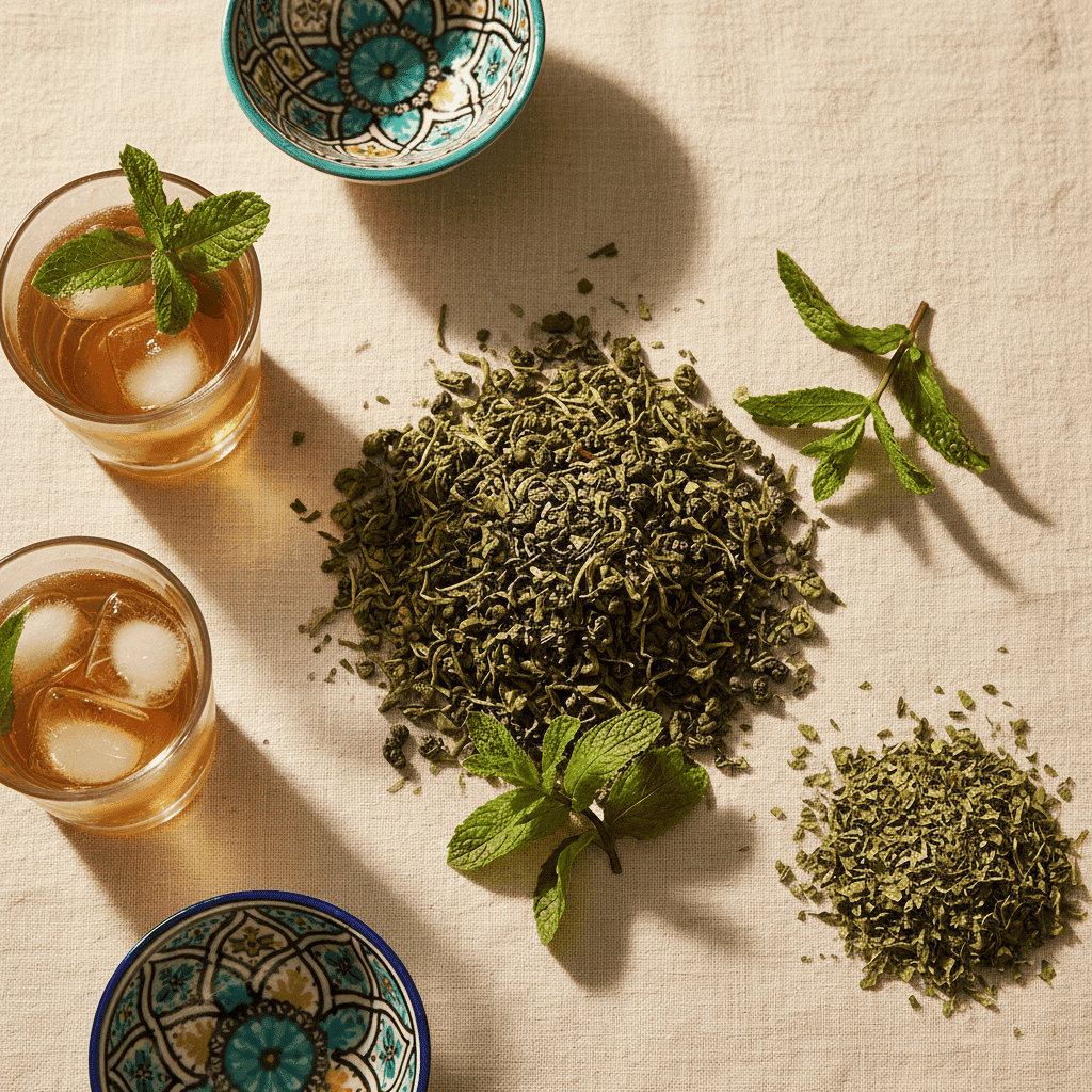 Moroccan Mint Green Tea - Flavorful Bliss Coffee Company