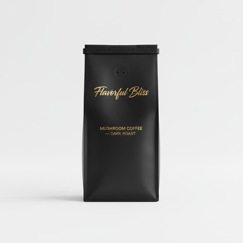 Mushroom Coffee — Dark Roast - Flavorful Bliss Coffee Company