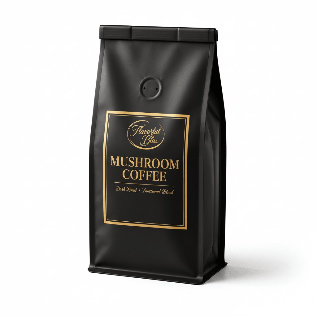 Mushroom Coffee — Dark Roast - Flavorful Bliss Coffee Company