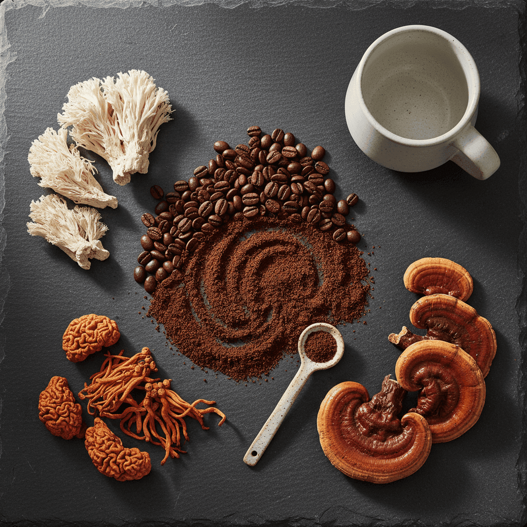 Mushroom Coffee — Medium Roast - Flavorful Bliss Coffee Company