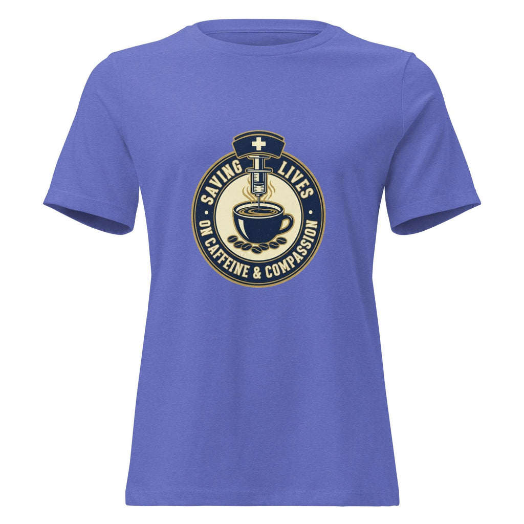 Nurse Everyday Hero Unisex T-Shirt – Saving Lives on Caffeine & Compassion - Flavorful Bliss Coffee Company