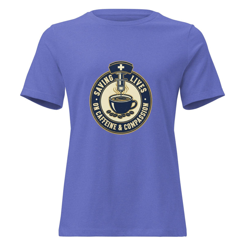 Nurse Everyday Hero Unisex T-Shirt – Saving Lives on Caffeine & Compassion - Flavorful Bliss Coffee Company