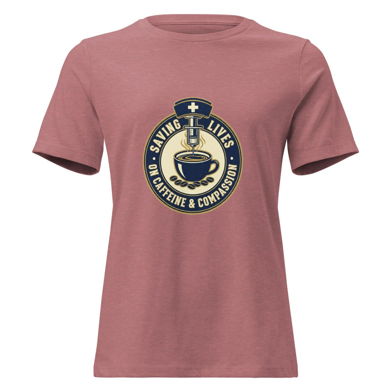 Nurse Everyday Hero Unisex T-Shirt – Saving Lives on Caffeine & Compassion - Flavorful Bliss Coffee Company