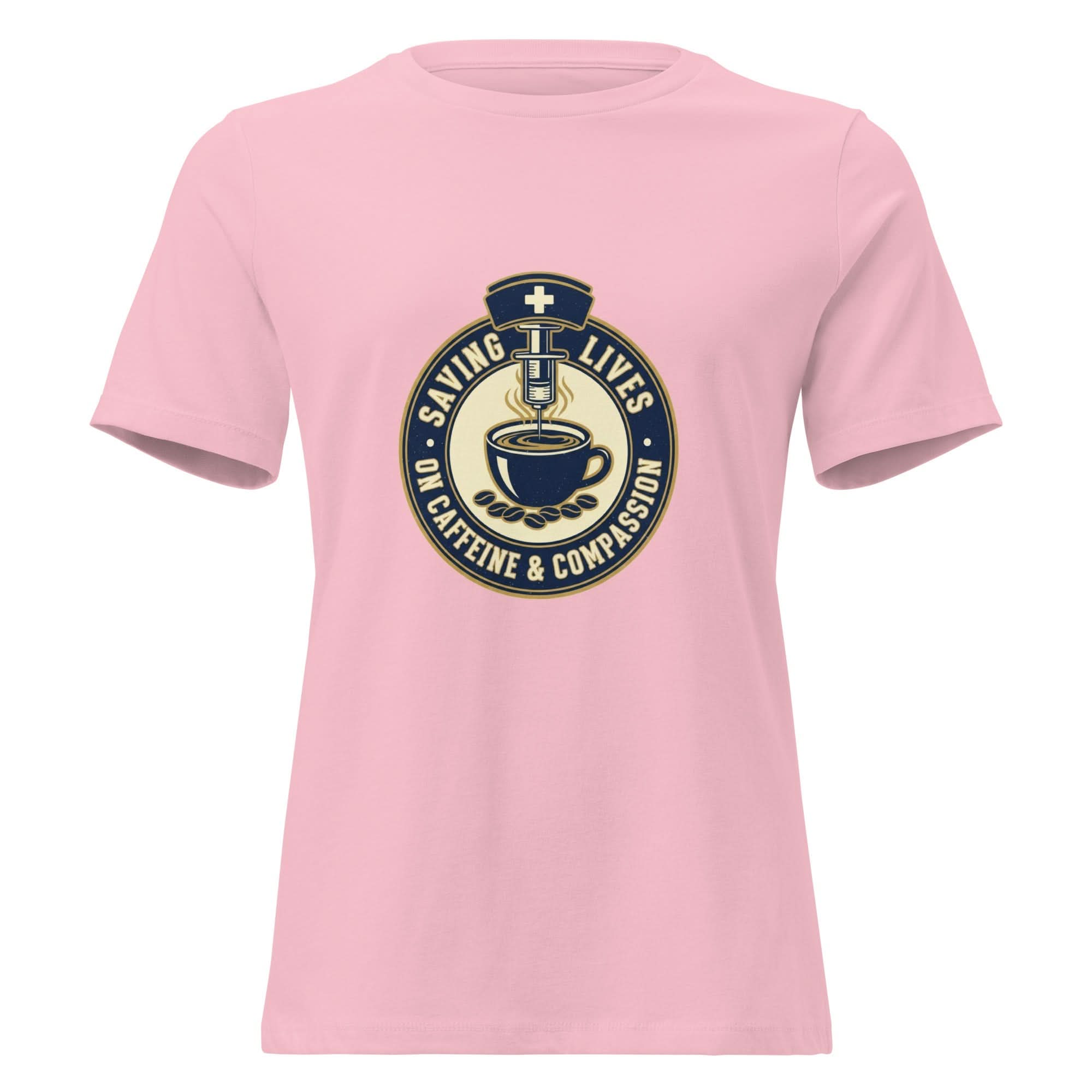 Nurse Everyday Hero Unisex T-Shirt – Saving Lives on Caffeine & Compassion - Flavorful Bliss Coffee Company