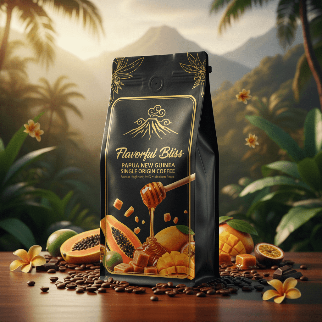 Papua New Guinea Single Origin Coffee - Flavorful Bliss Coffee Company
