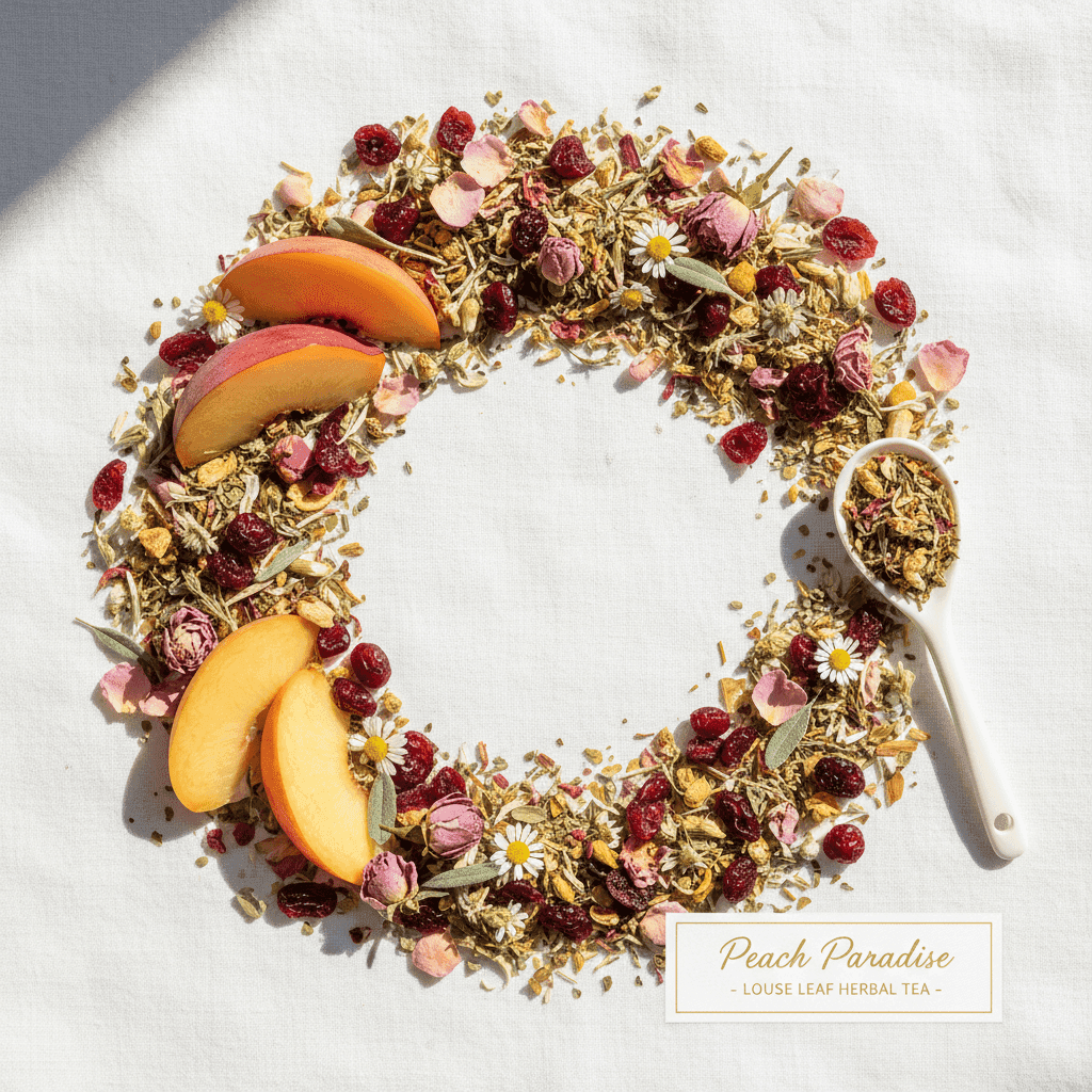 Peach Paradise Loose Leaf Tea - Flavorful Bliss Coffee Company