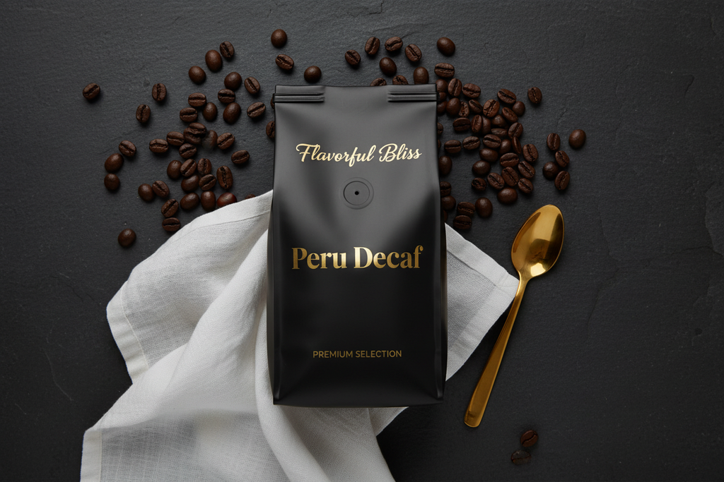 Peru Decaf — Lifestyle Flat Lay