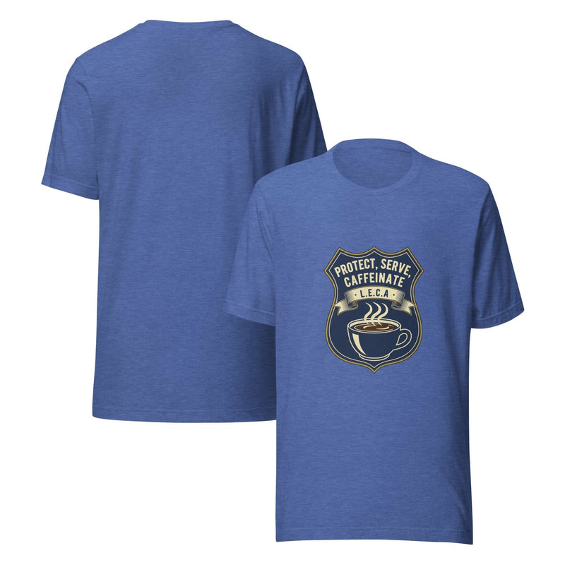 Police Everyday Hero Unisex T-Shirt – Protect, Serve, Caffeinate - Flavorful Bliss Coffee Company