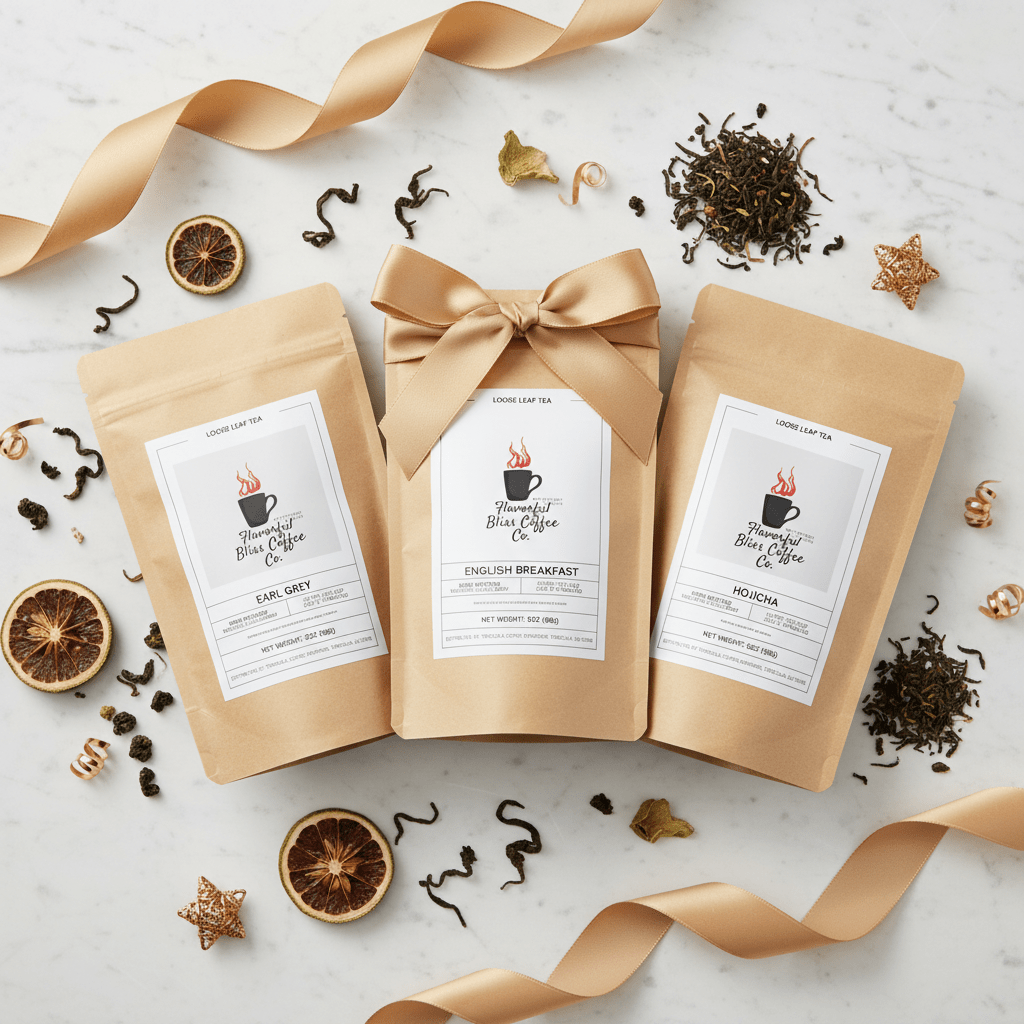 Premium Tea Bundle – Earl Grey, English Breakfast & Hojicha - Flavorful Bliss Coffee Company