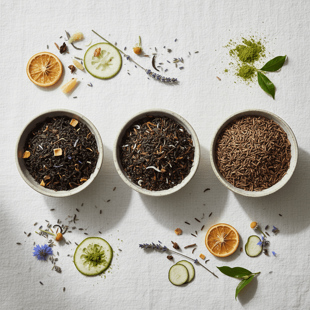 Premium Tea Bundle – Earl Grey, English Breakfast & Hojicha - Flavorful Bliss Coffee Company