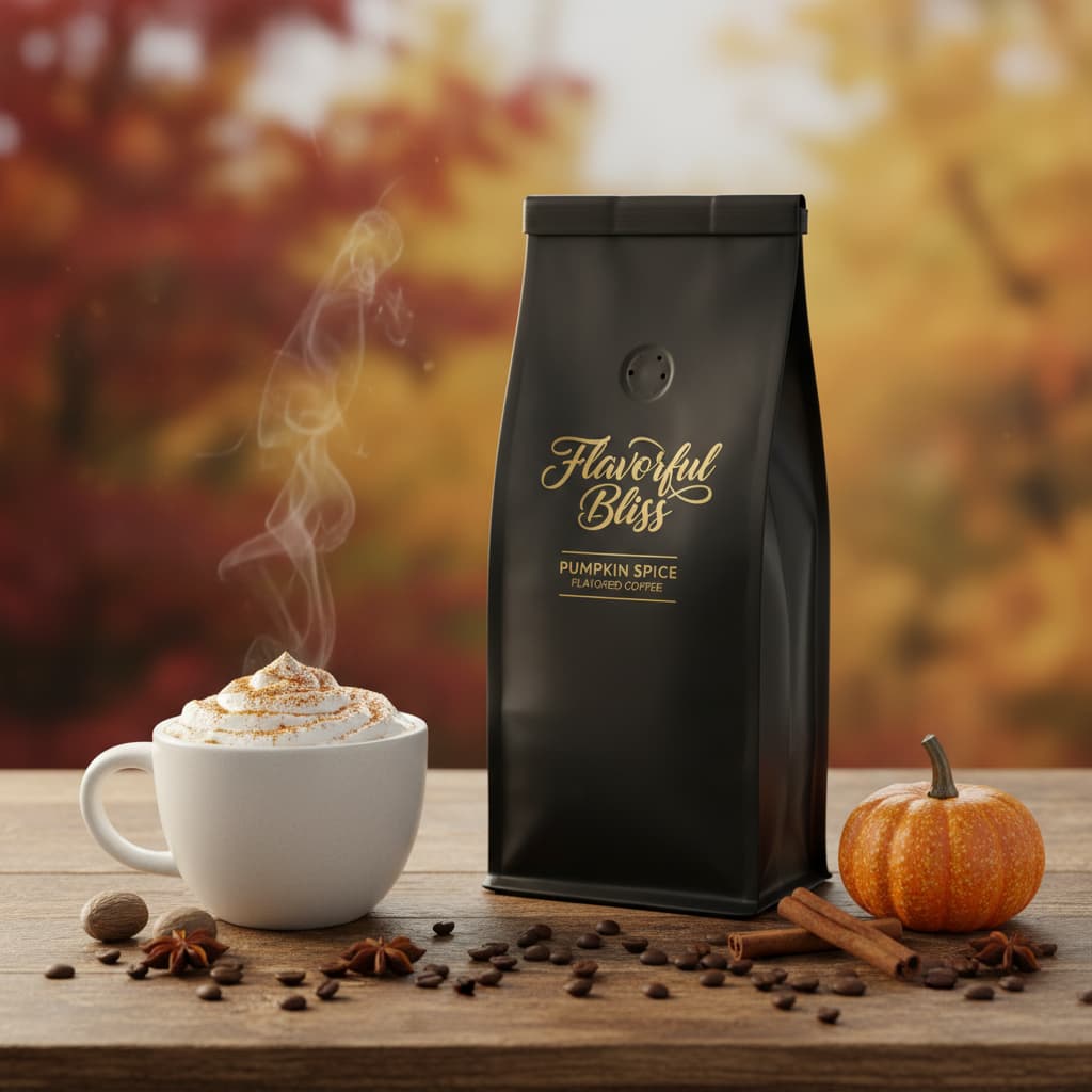 Pumpkin Spice Flavored Coffee - Flavorful Bliss Coffee Company