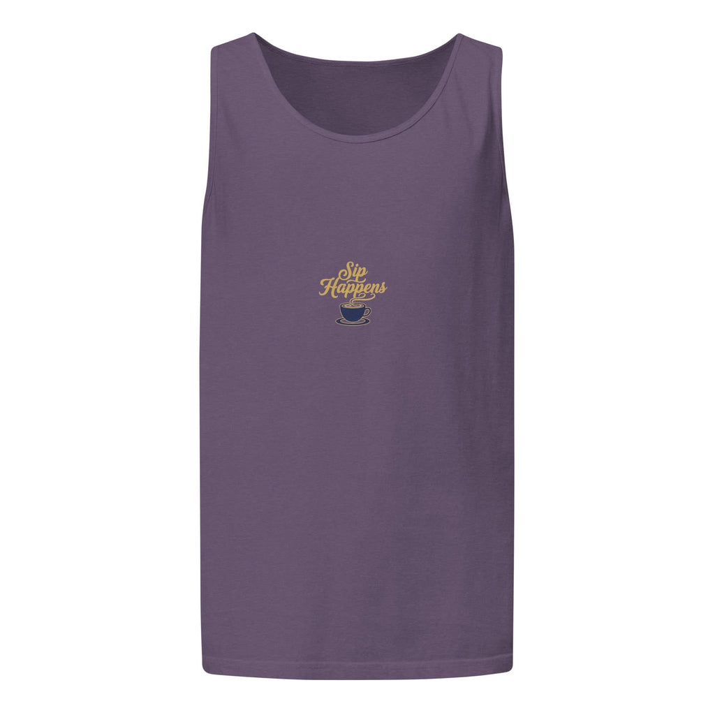 Sip Happens. | Flavorful Bliss Men's Tank Top - Flavorful Bliss Coffee Company