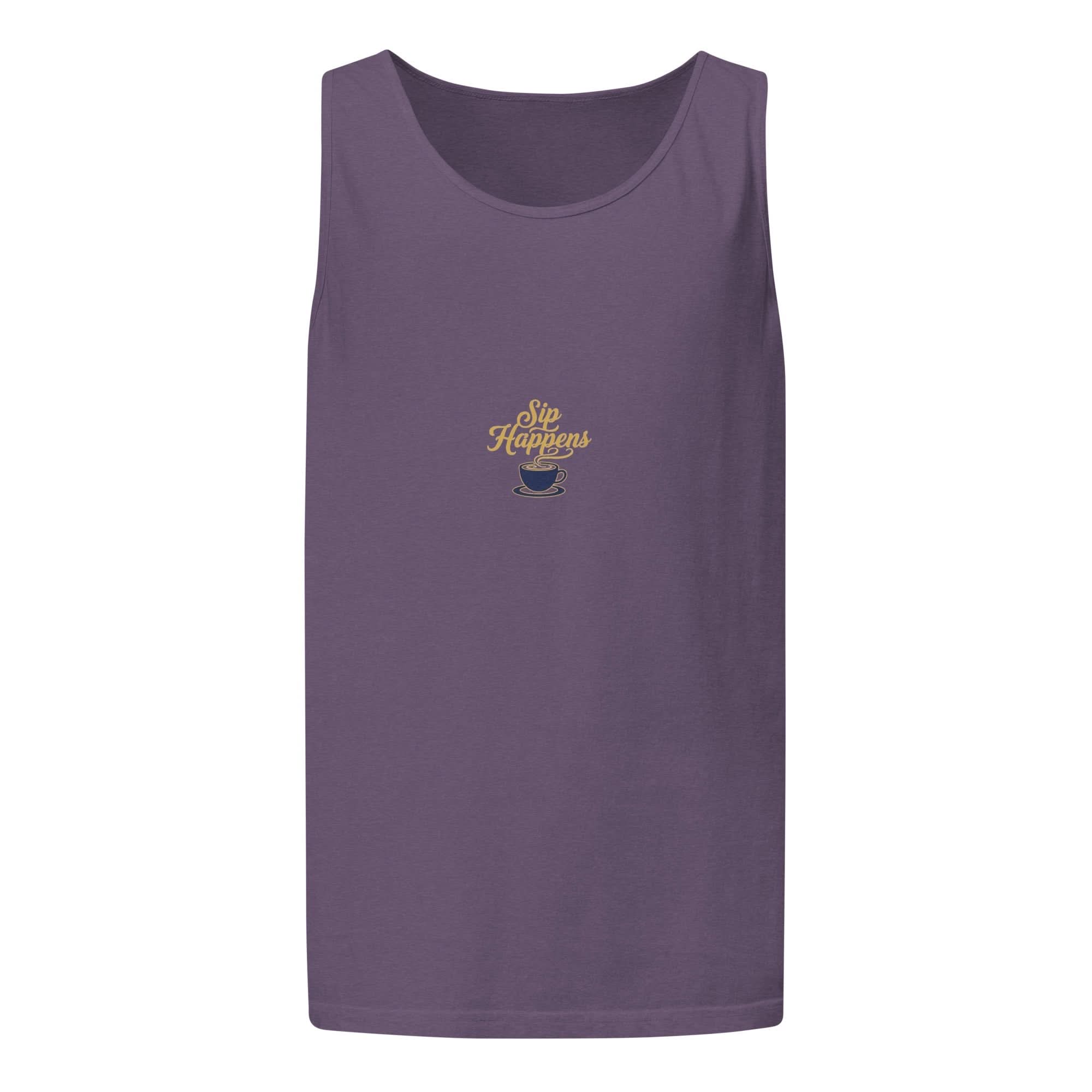 Sip Happens. | Flavorful Bliss Men's Tank Top - Flavorful Bliss Coffee Company