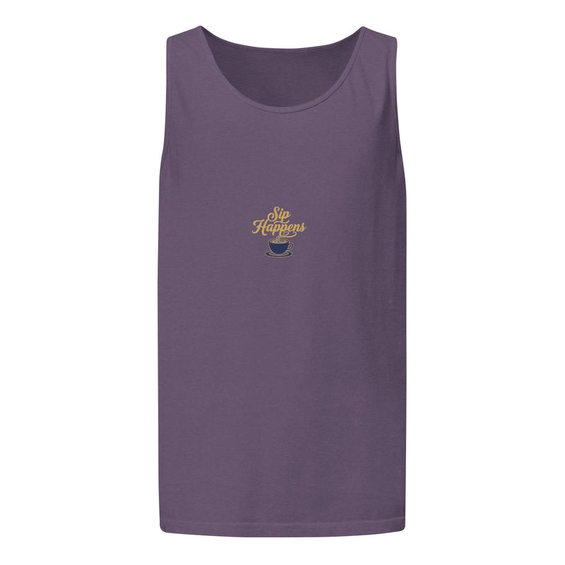 Sip Happens. | Flavorful Bliss Men's Tank Top - Flavorful Bliss Coffee Company
