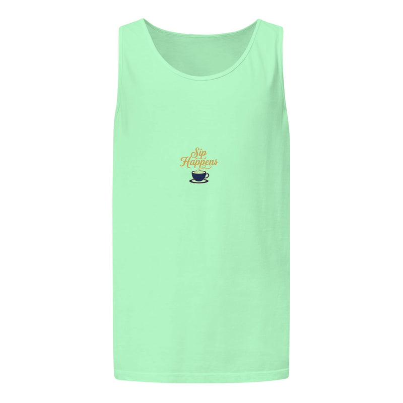Sip Happens. | Flavorful Bliss Men's Tank Top - Flavorful Bliss Coffee Company