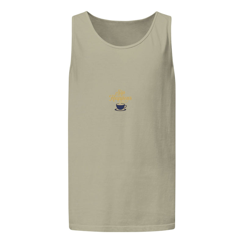 Sip Happens. | Flavorful Bliss Men's Tank Top - Flavorful Bliss Coffee Company