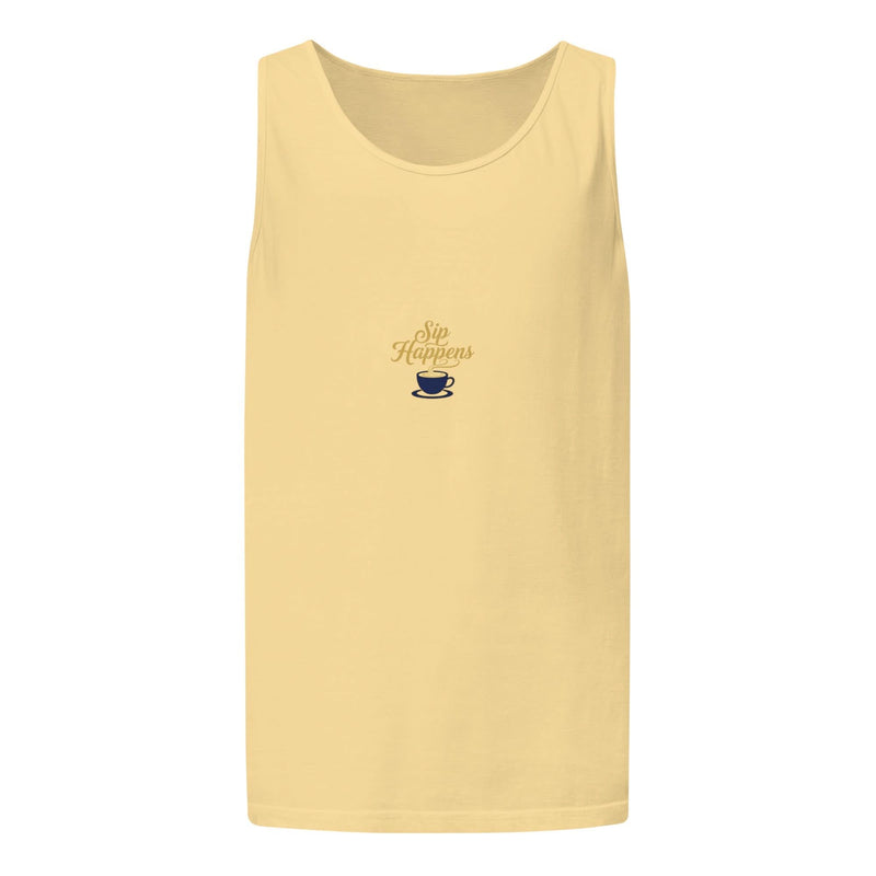 Sip Happens. | Flavorful Bliss Men's Tank Top - Flavorful Bliss Coffee Company