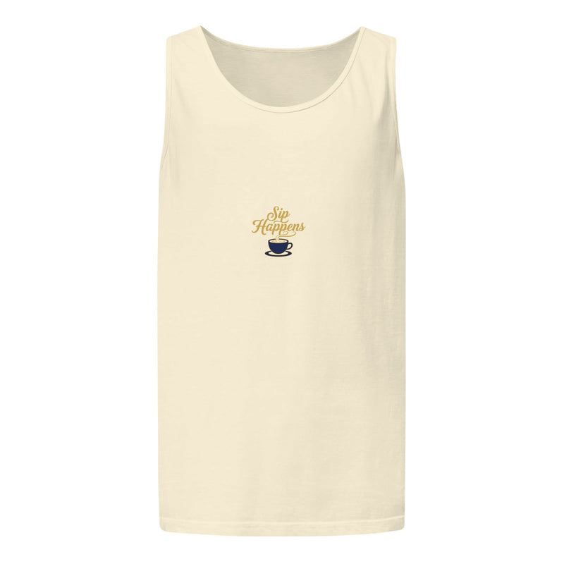 Sip Happens. | Flavorful Bliss Men's Tank Top - Flavorful Bliss Coffee Company