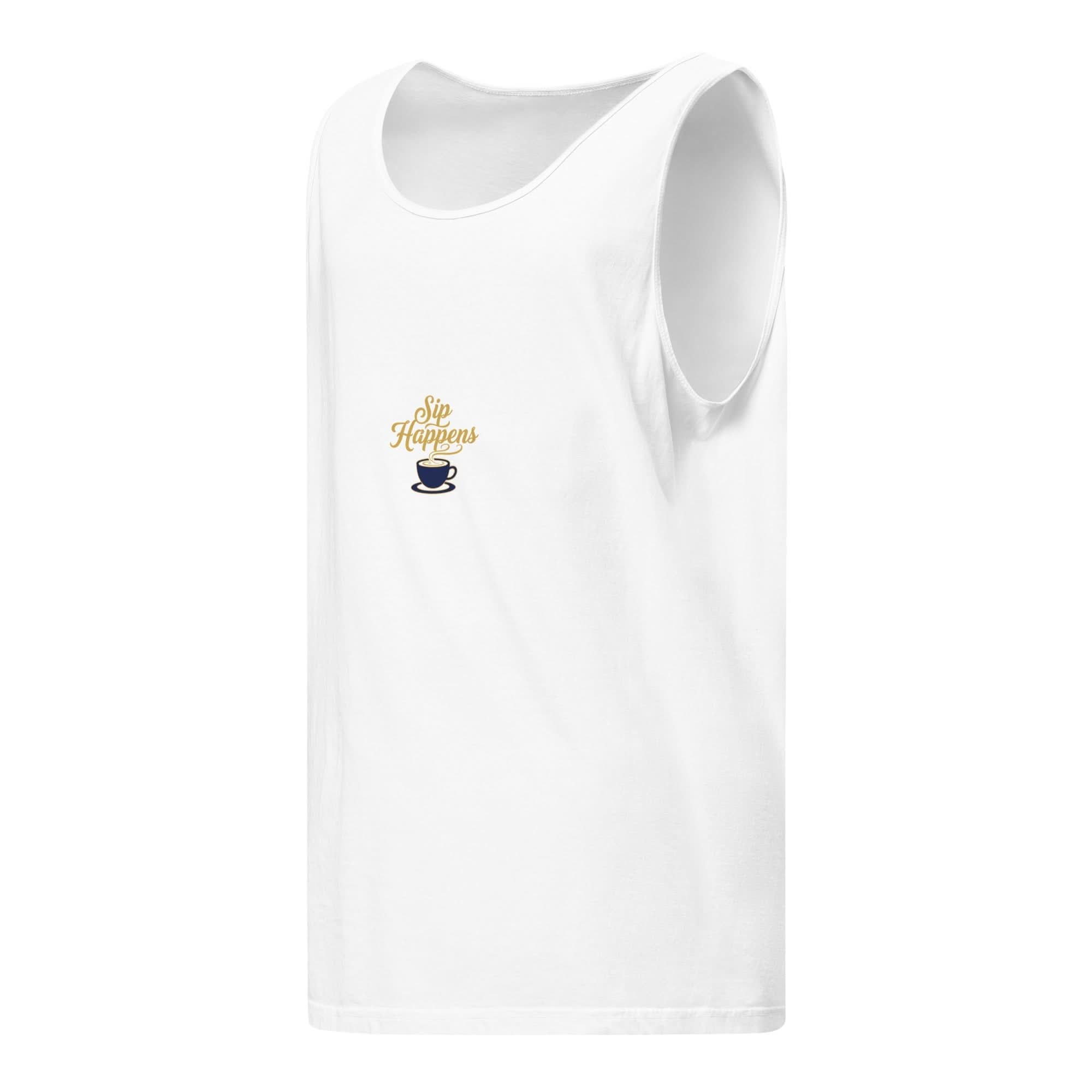Sip Happens. | Flavorful Bliss Men's Tank Top - Flavorful Bliss Coffee Company